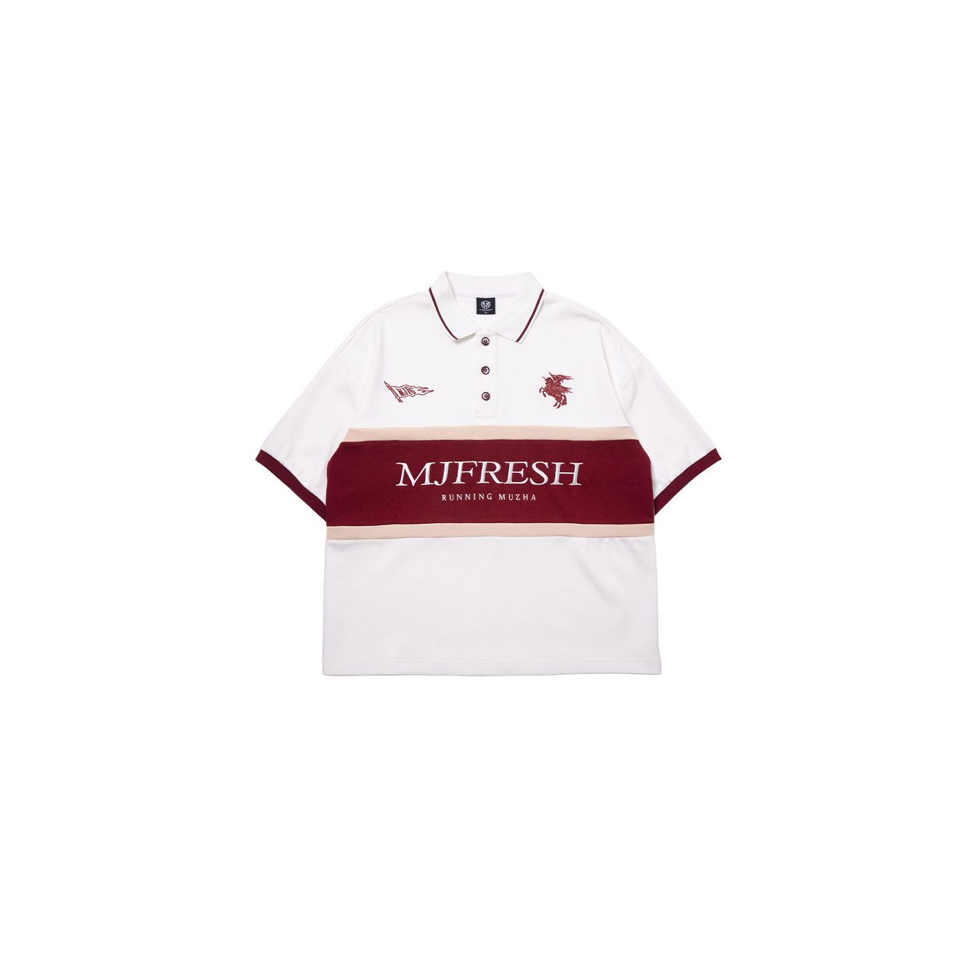 MJF CONTRAST POLO