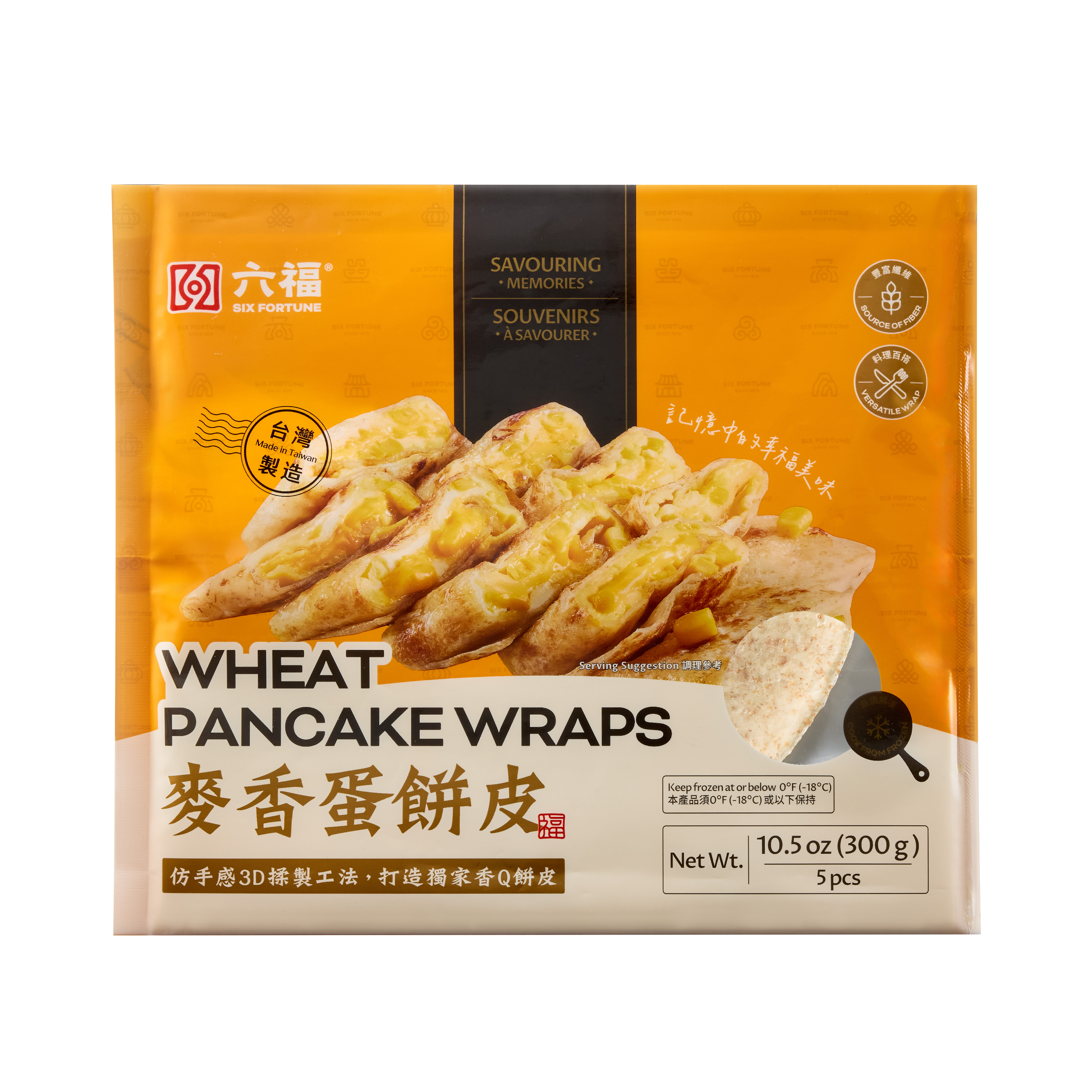 六福麥香蛋餅皮 300g