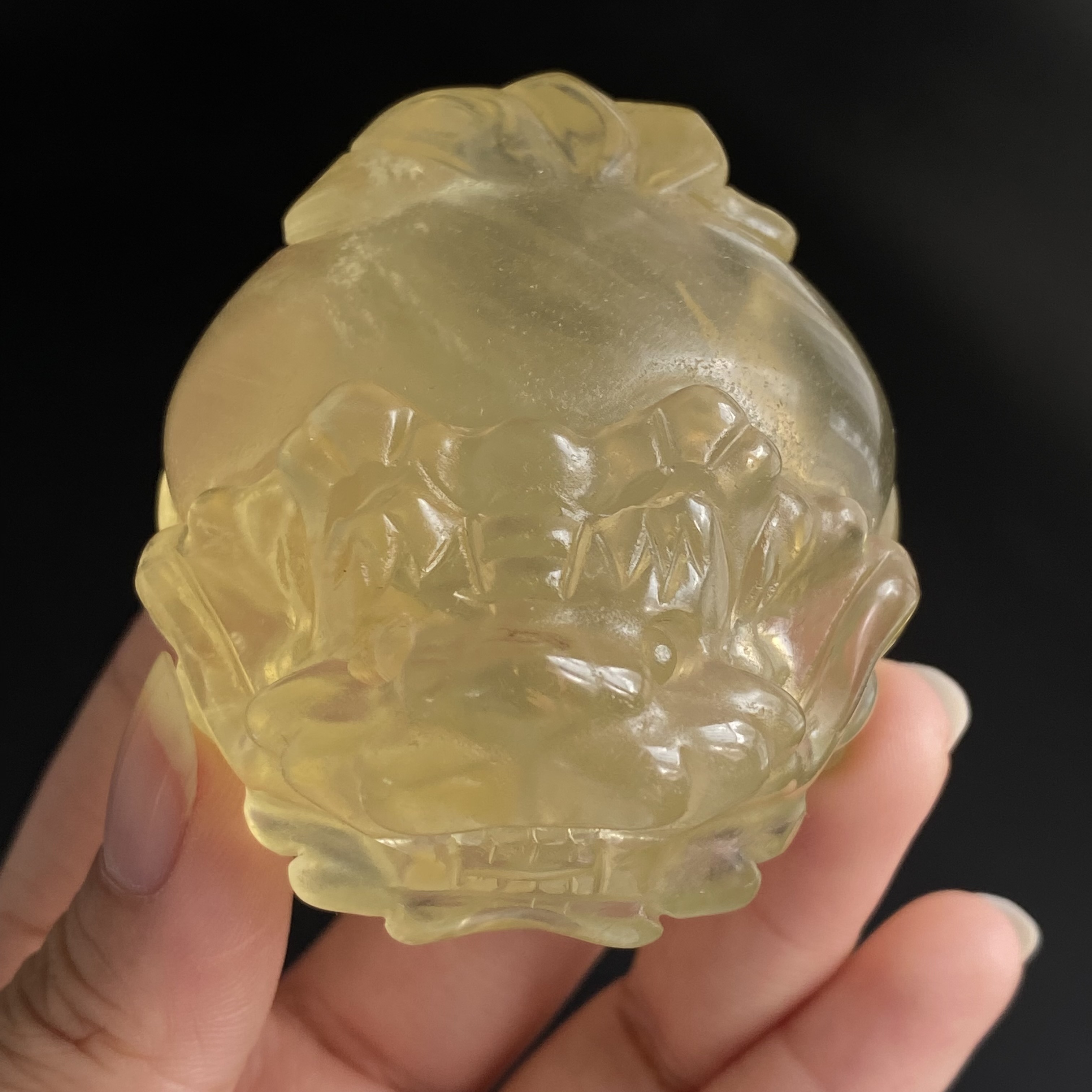 黃水晶龍龜