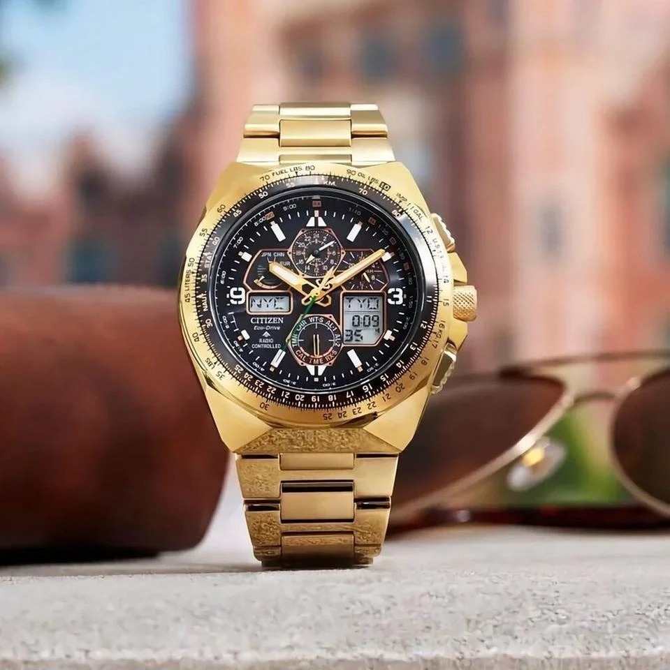 行貨 星辰 CITIZEN JY8144-50E Eco-Drive technology limited edition Promaster Sky solar-powered radio-controlled watch 限量版 光動能萬年曆電波時計手錶