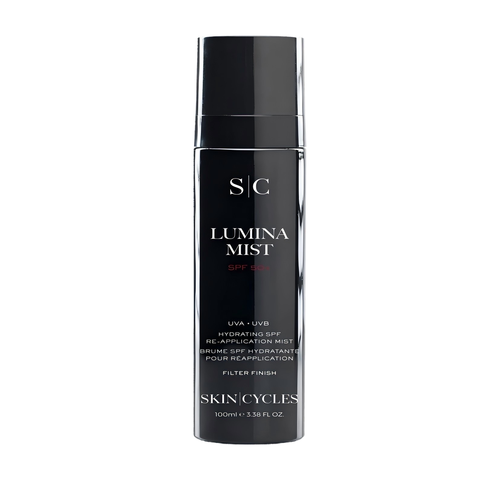 南非 SKIN|CYCLES【正品】LUMINA MIST 冰光防曬精華噴霧 SPF50 100ml 全效UVA UVB 乾肌滋潤抗紫外線 章小蕙推薦