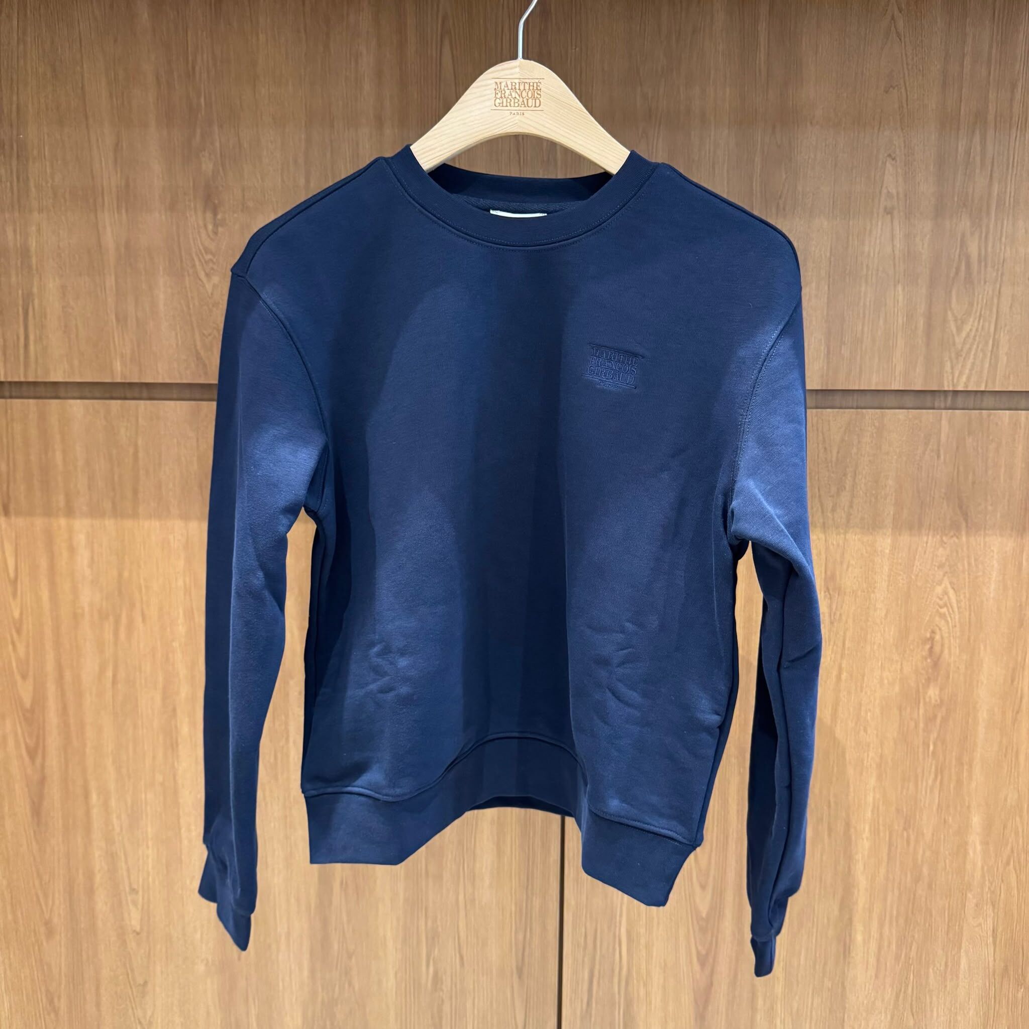 香港$650!!連線入code再減😱!! MARITHE FRANCOIS GIRBAUD (MFG)｜MFG46FSW105 W SMALL CLASSIC LOGO SWEATSHIRT [3 colors] M179