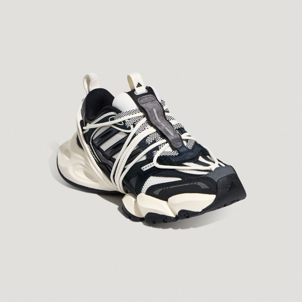 【 adidas XLG RUNNER DELUXE 2.0 休閒鞋 - 黑白 】