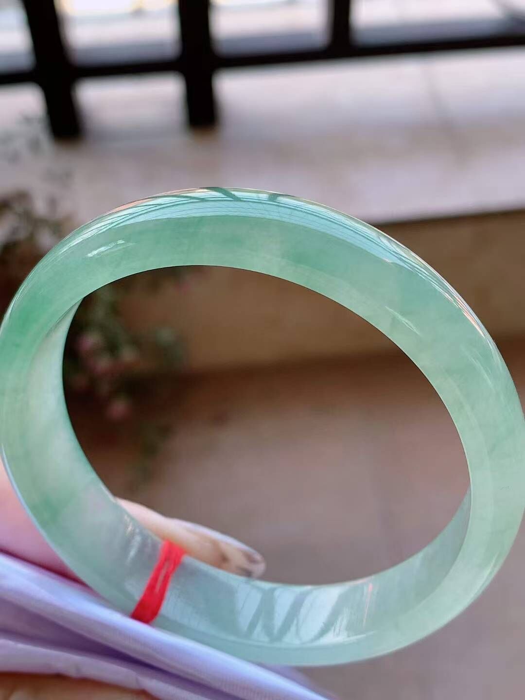 老種冰晴翡翠正圈手鐲,天然翡翠A玉, 緬甸玉, Jade, Jadeite
