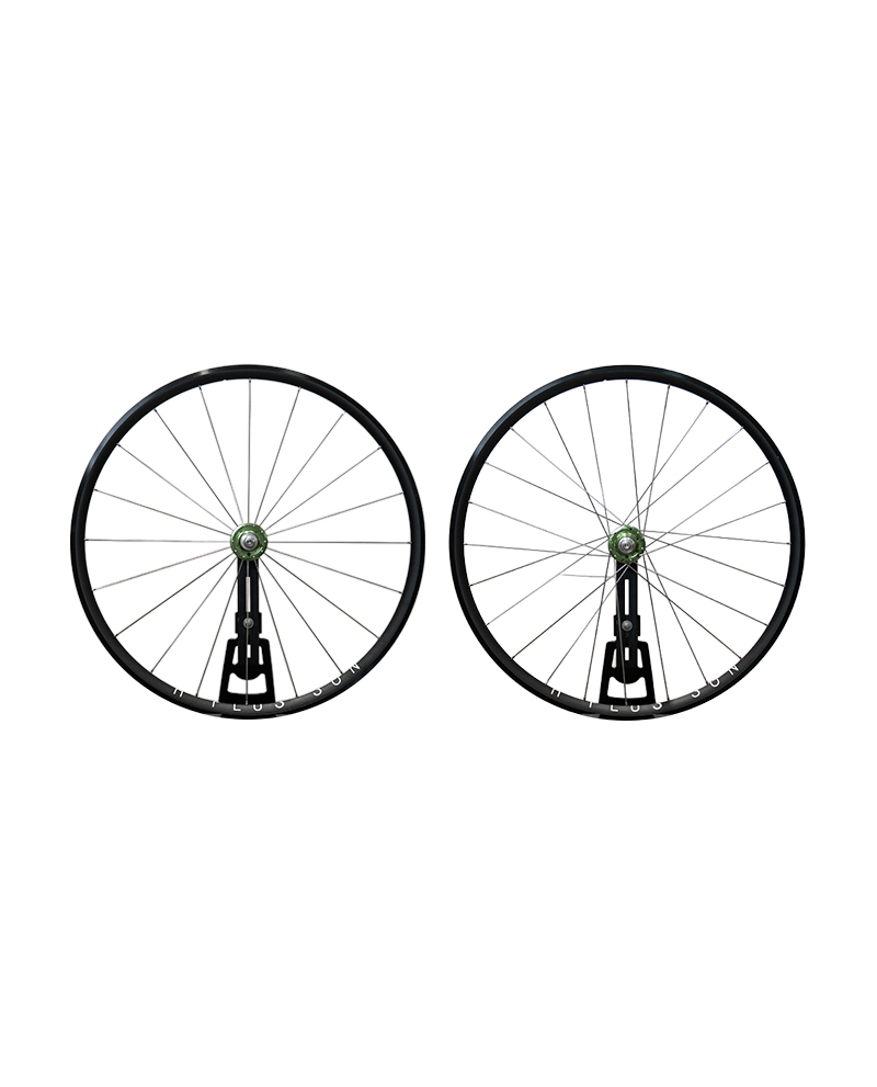 H Plus Son AT25 x Veloci ROLLCii RC20 輪組｜20H/24H・黑色