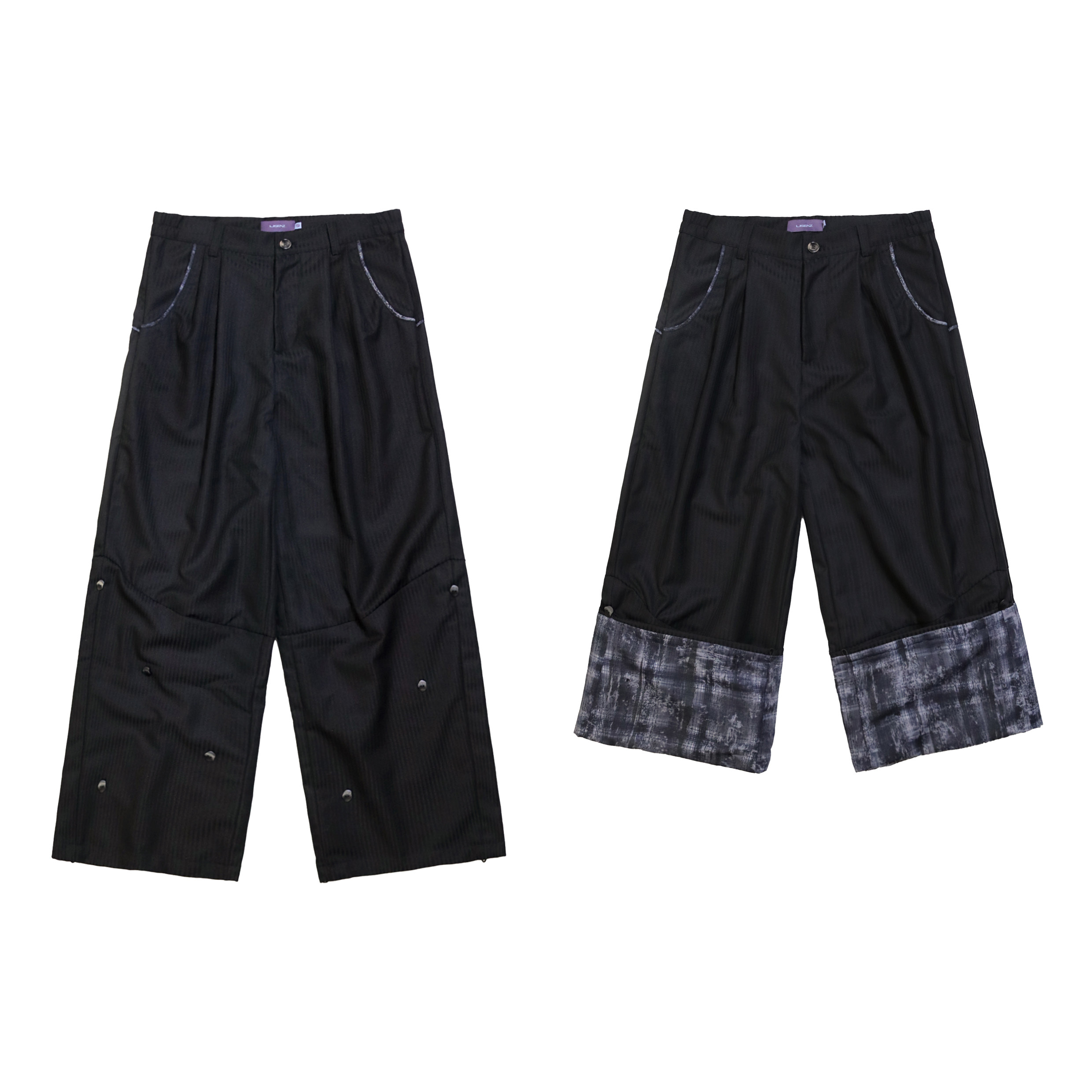 LiSenZ Striped Convertible Trousers