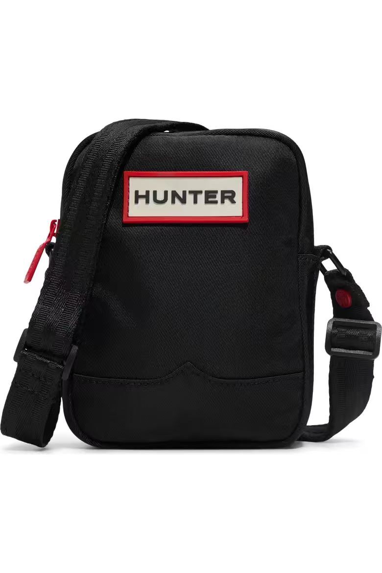 【預購】HUNTER N092314 Transfer 尼龍斜挎包 (黑色)