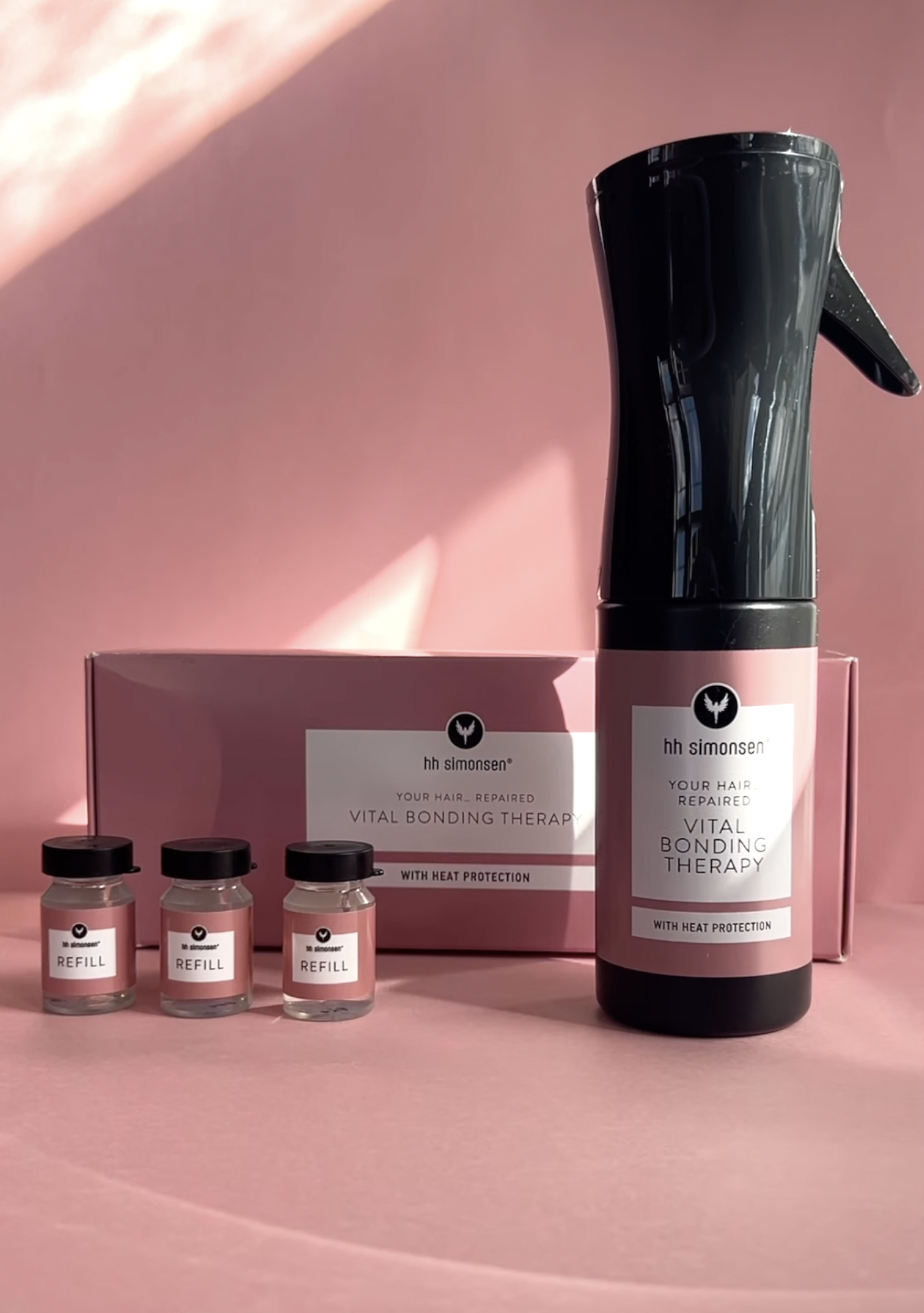 〖 首批送Styling Oil旅行裝♡ 10.9 截單 〗HH Simonsen | Vital Bonding Therapy 髮芯修復精華 (一盒3支10ml安瓶+Spray bottle)