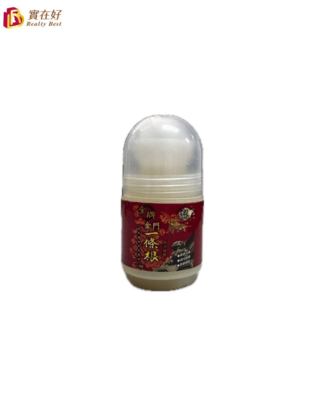 龍金牌 金牌金門一條根滾珠凝露 40ml