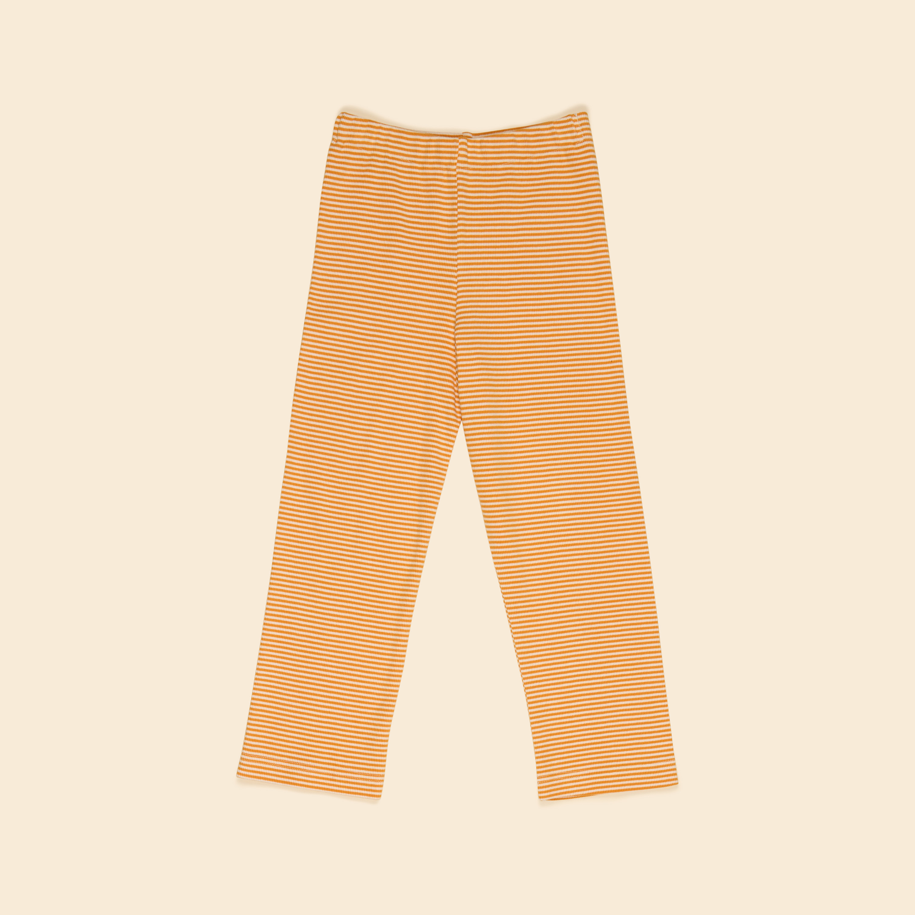 Apolina 羅紋內搭褲(暖橘條紋) STRAIGHT LANA JERSEY LEGGING - TENT STRIPE