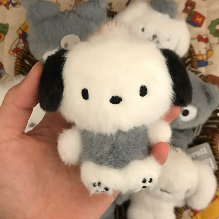 韓國 SANRIO 三麗鷗 灰白寶寶限定版吊飾娃娃 8cm 帕恰狗