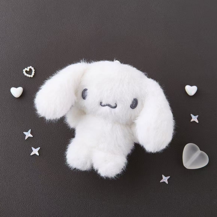 韓國 SANRIO 三麗鷗 灰白寶寶限定版吊飾娃娃 8cm 大耳狗