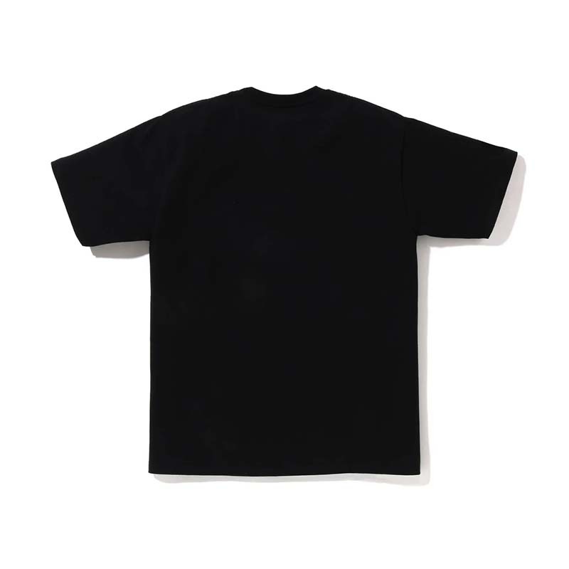 BAPE Japanese Cloud Camo Face Tag Tee 猿人 短袖 黑色 1L80110046-BK [台灣現貨]