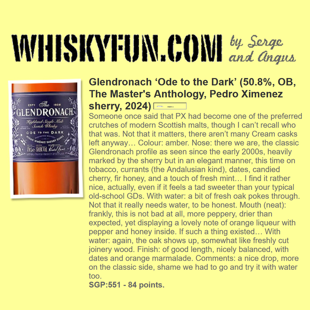 Glendronach Ode to the Dark 50.8%