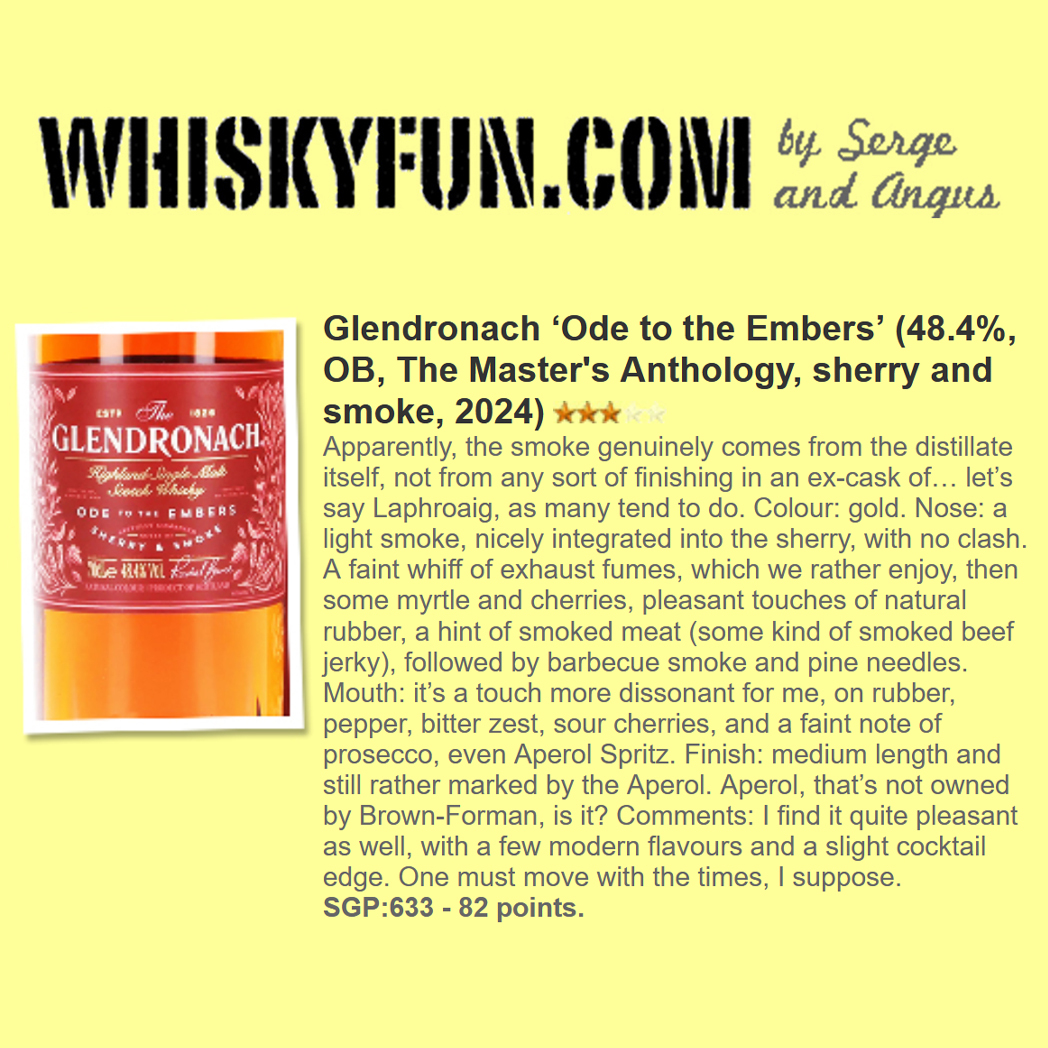 Glendronach Ode to the Embers 48.4%