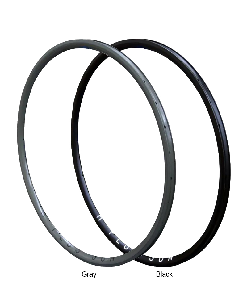 H Plus Son AT25 x Ridea HT1 Track 輪組｜28H・鐵灰