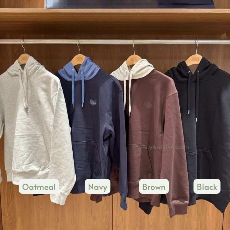 香港$770!!連線入code再減😱!! MARITHE FRANCOIS GIRBAUD (MFG)｜MFG46FHD201 SMALL CLASSIC LOGO EMBROIDERY HOODIE [4 colors] M207