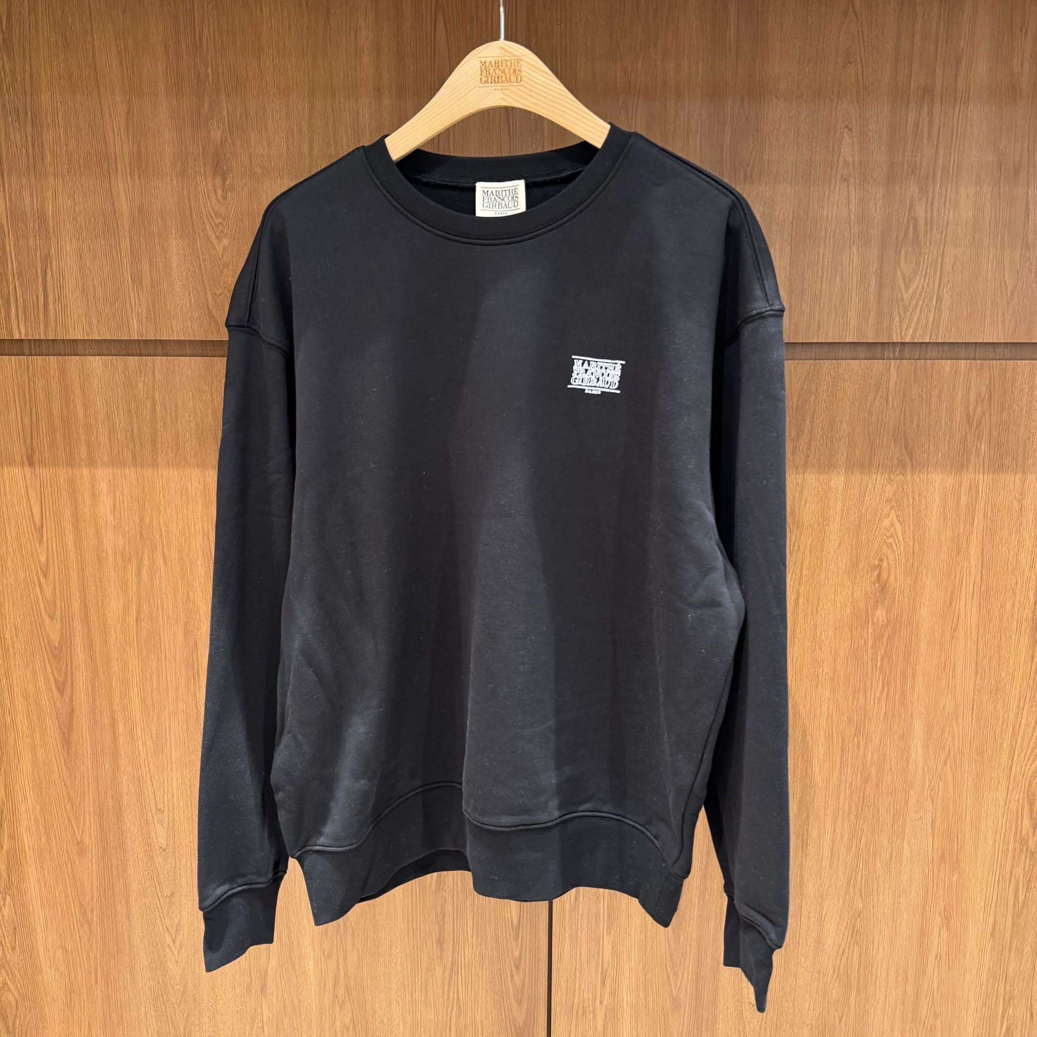 香港$700!!連線入code再減😱!! MARITHE FRANCOIS GIRBAUD (MFG)｜MFG46FSW207 DOODLE CLASSIC LOGO OVERSIZED SWEATSHIRT [2 colors] M223