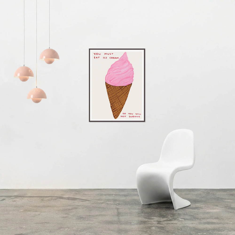 (預購11/5)You Must Eat Ice Cream 藝術海報