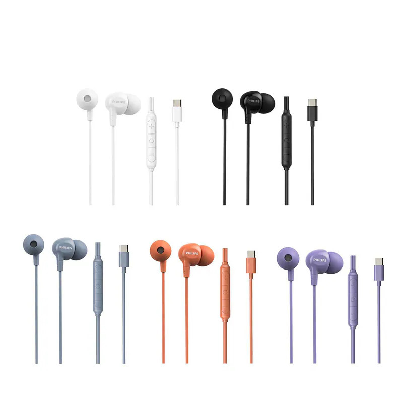 PHILIPS TAE2100 Type-C 入耳式有線耳機