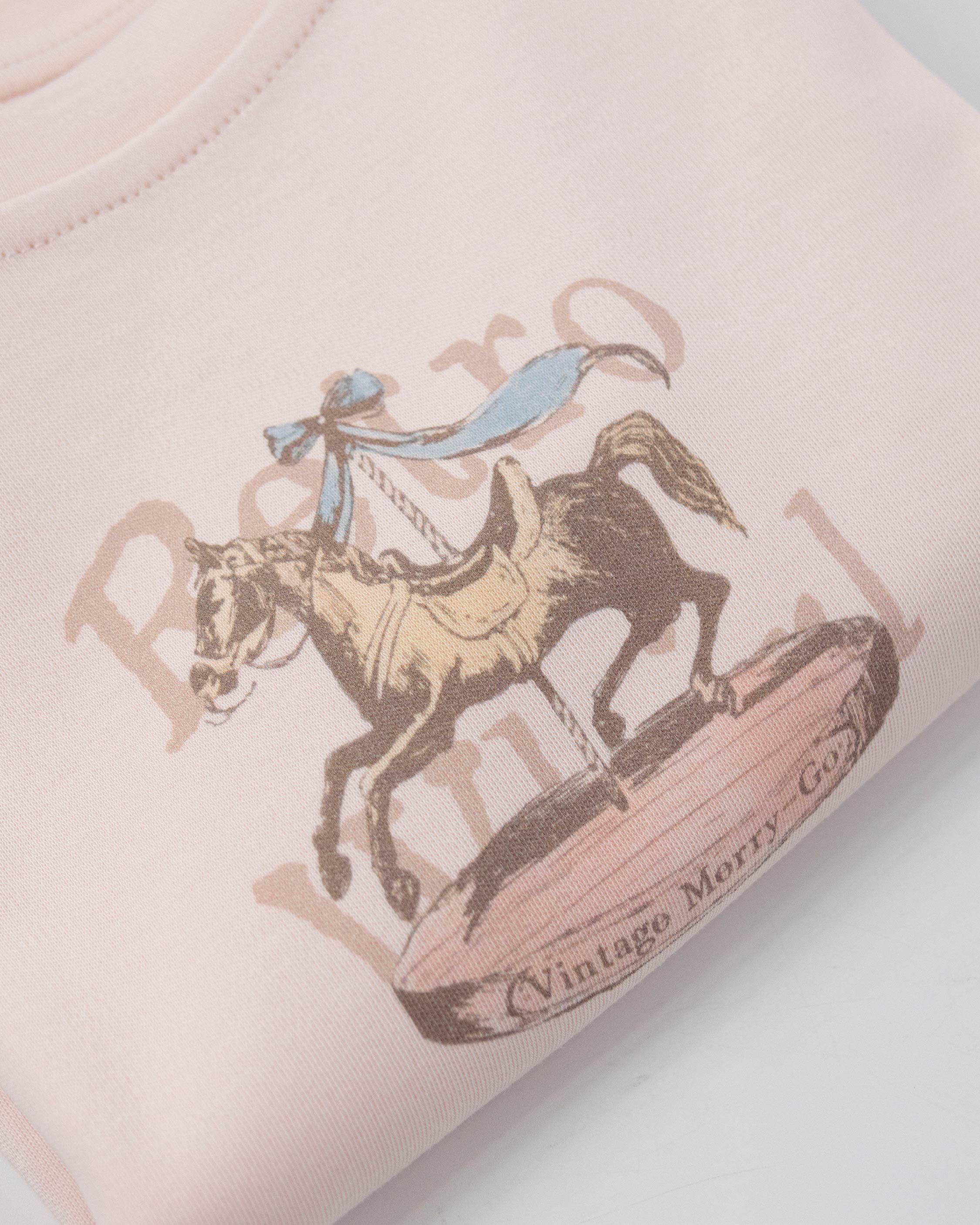 夢幻旋轉木馬花邊造型上衣 (H65246)
