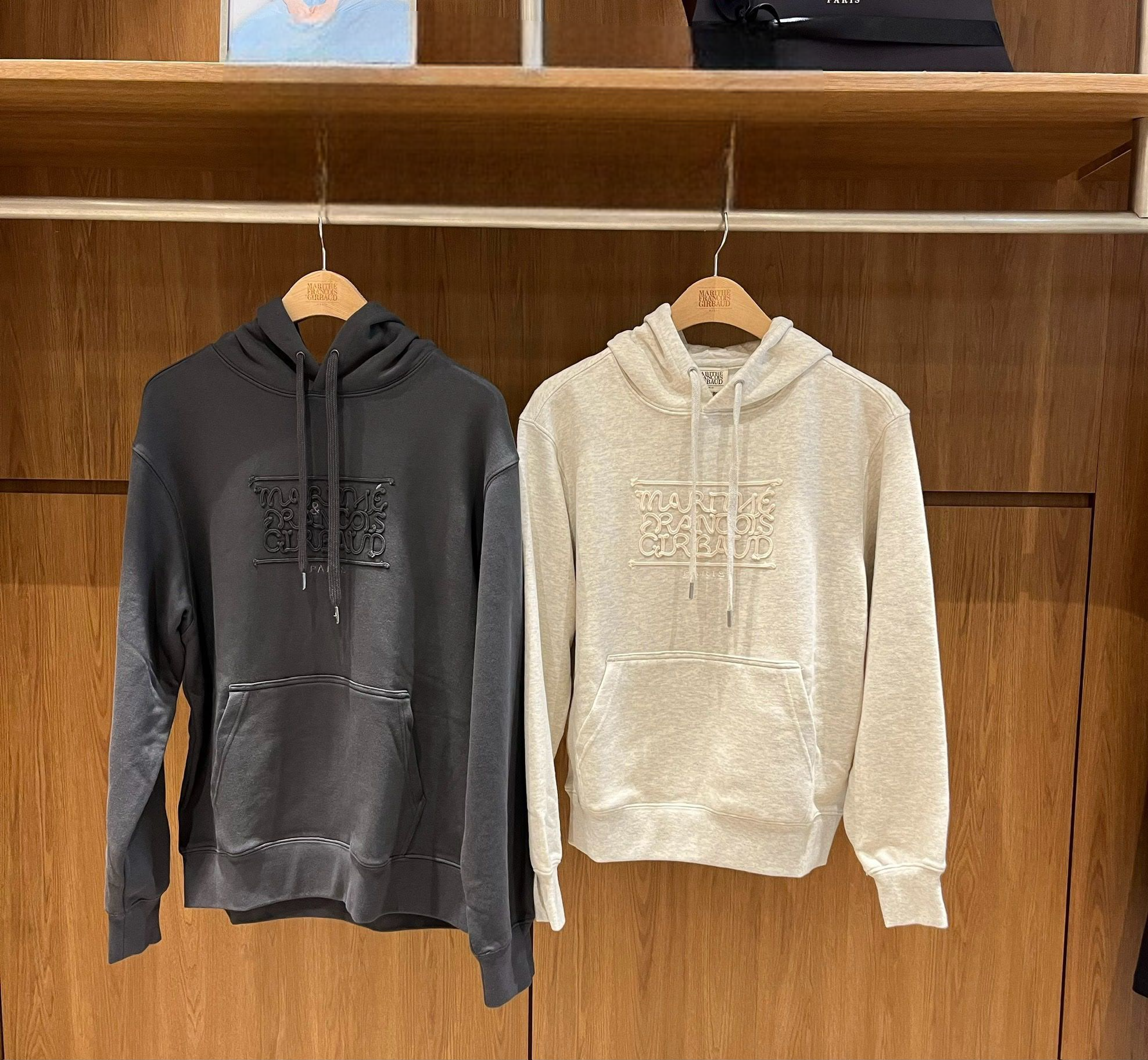 香港$840!!連線入code再減😱!! MARITHE FRANCOIS GIRBAUD (MFG)｜MFG46FHD205 ROPE APPLIQUE HOODIE [2 colors] M247