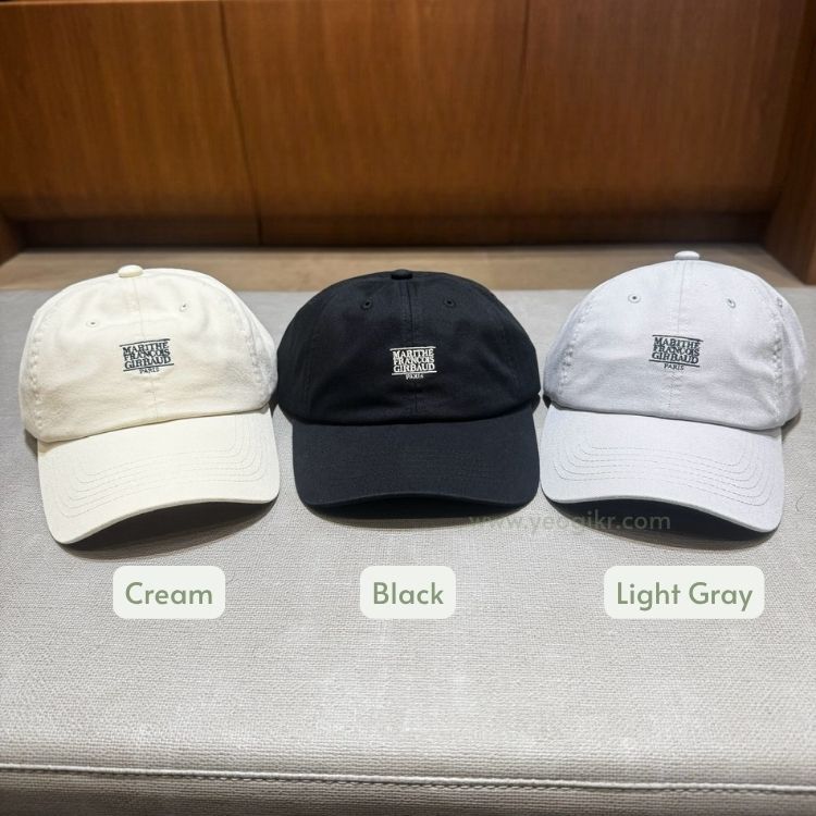 MARITHE FRANCOIS GIRBAUD (MFG)｜MFG46FHG220 MICRO CLASSIC LOGO CAP [5 colors] M255