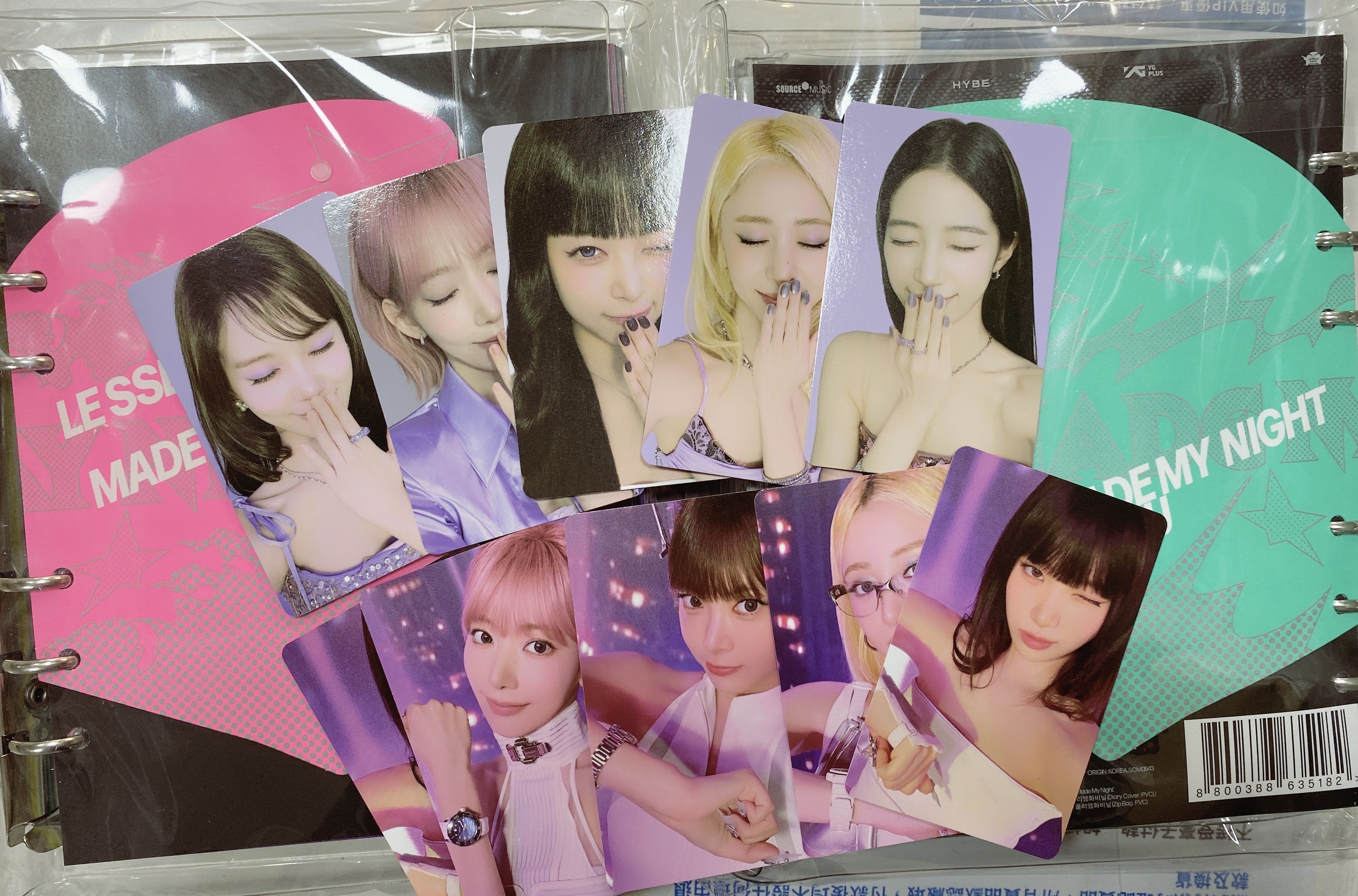 LE SSERAFIM 2nd Single Album [ Made My Night ] Chemical night ver