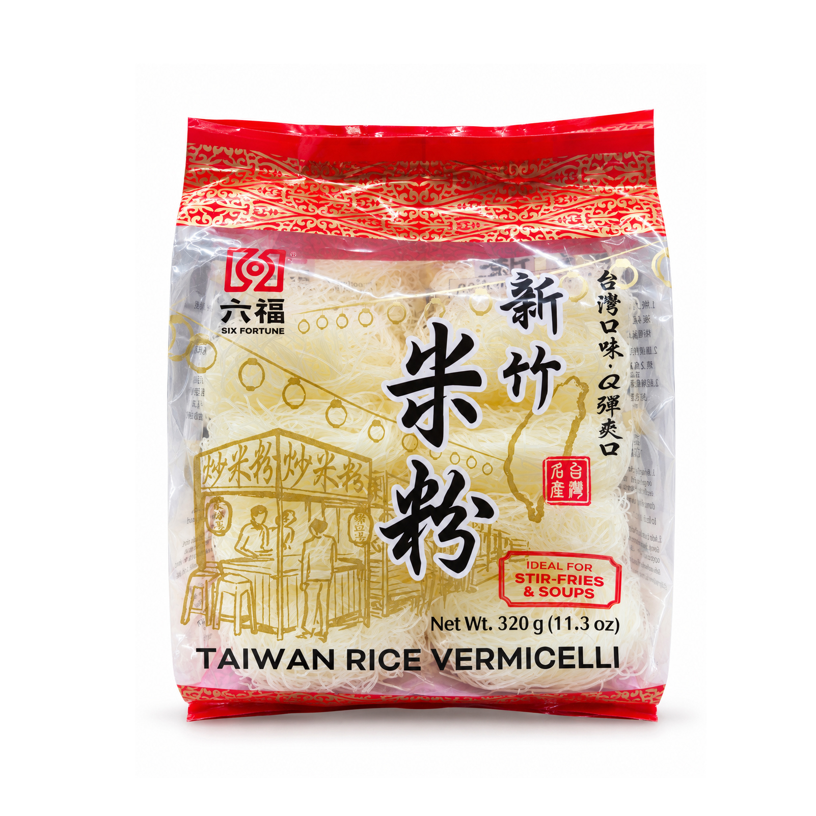 六福新竹米粉 320g