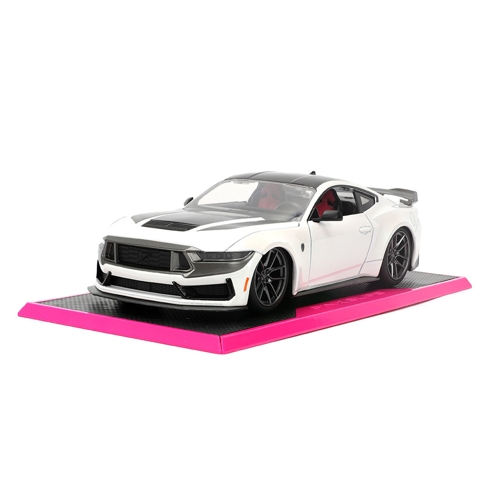 JADA 1:24合金車-2024 Ford Mustang Dark Horse 白色