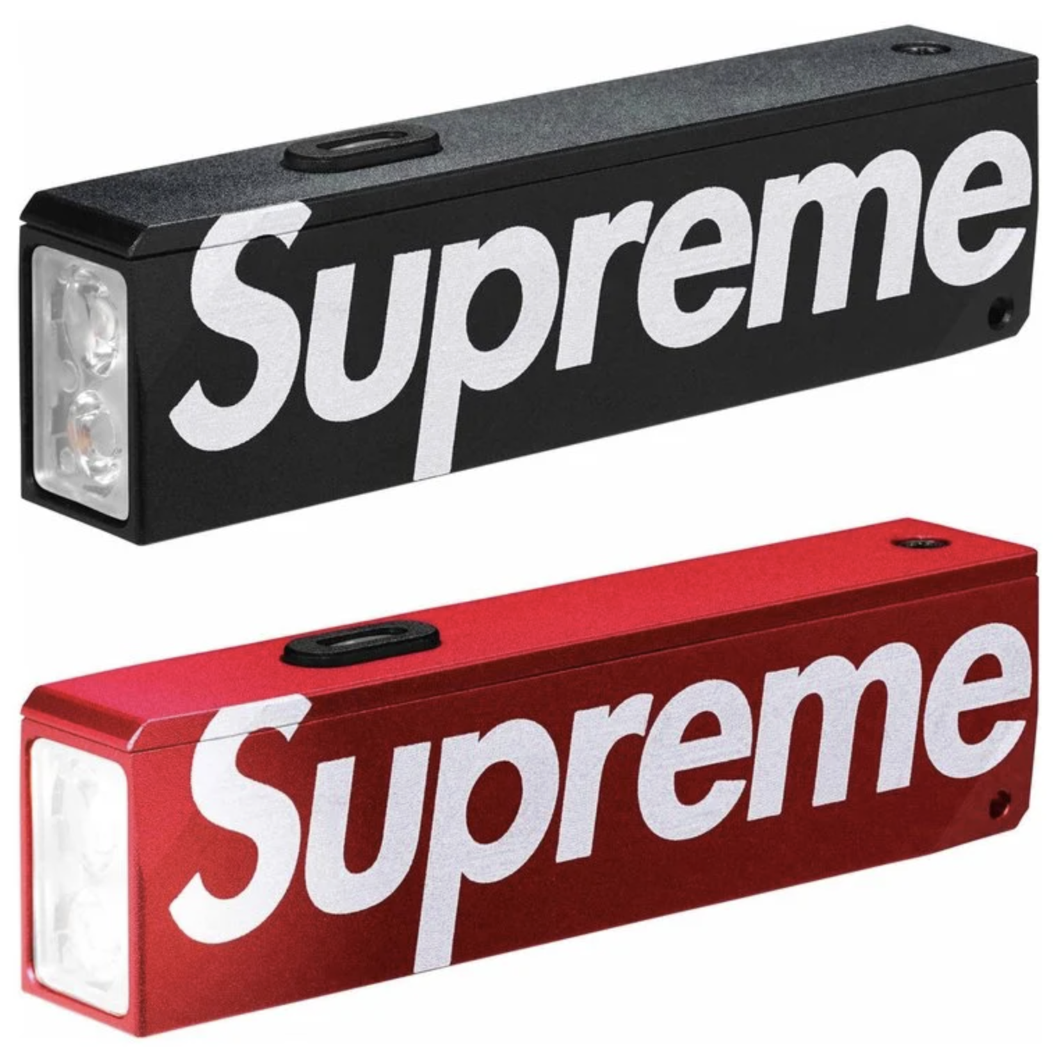 -(C8d)-SUPREME ACEBEAM FLASHLIGHT KEYCHAIN 手電筒 黑/紅-FW26A105