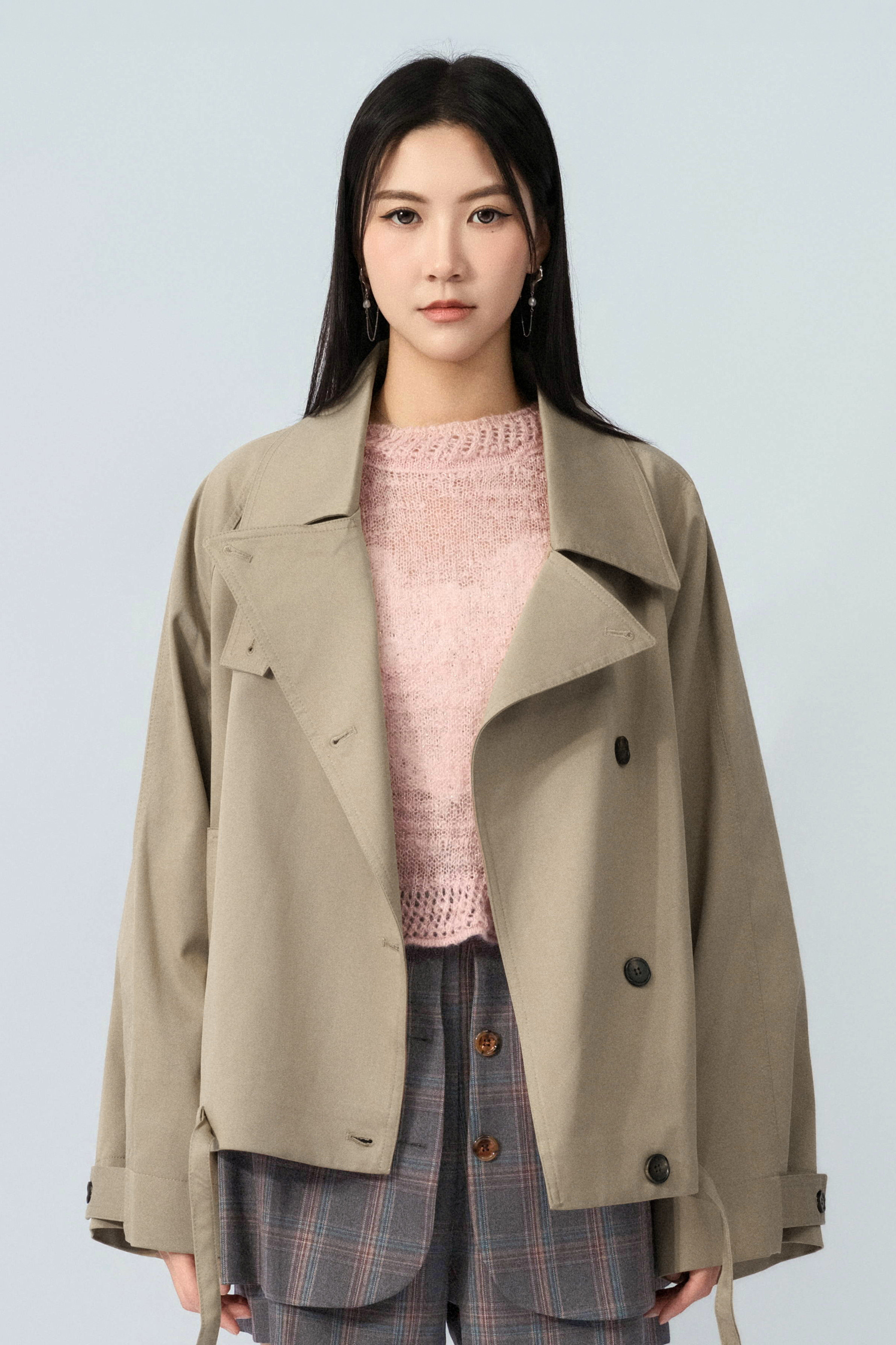 衣腳索帶短身乾濕褸（預購產品）