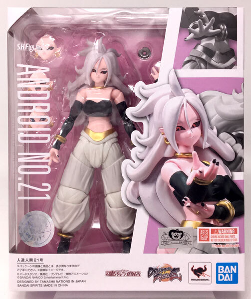 萬代 SHF 人造人21號 龍珠鬥士Z 七龍珠 可動完成品