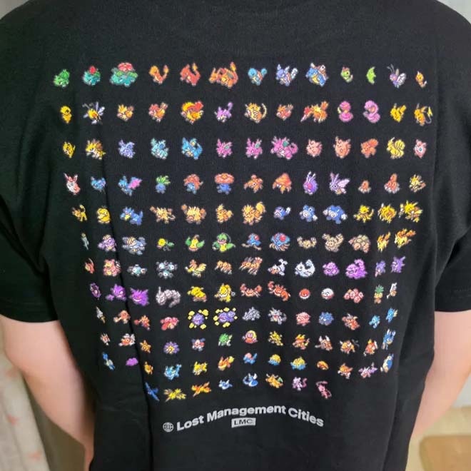 LMC x Pokemon Pixel Art 151 Tee