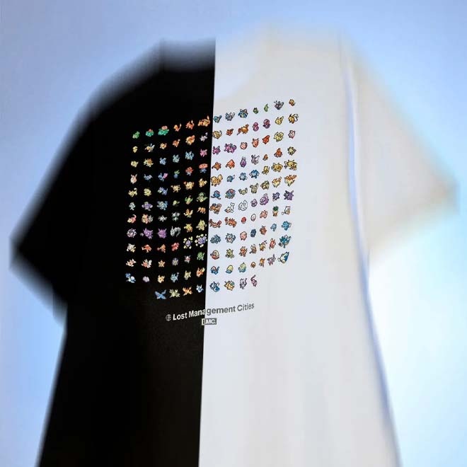 lmc ✖︎ pokémon pixel art 151 tee white L. LMC x Pokemon Pixel Art 151 Tee