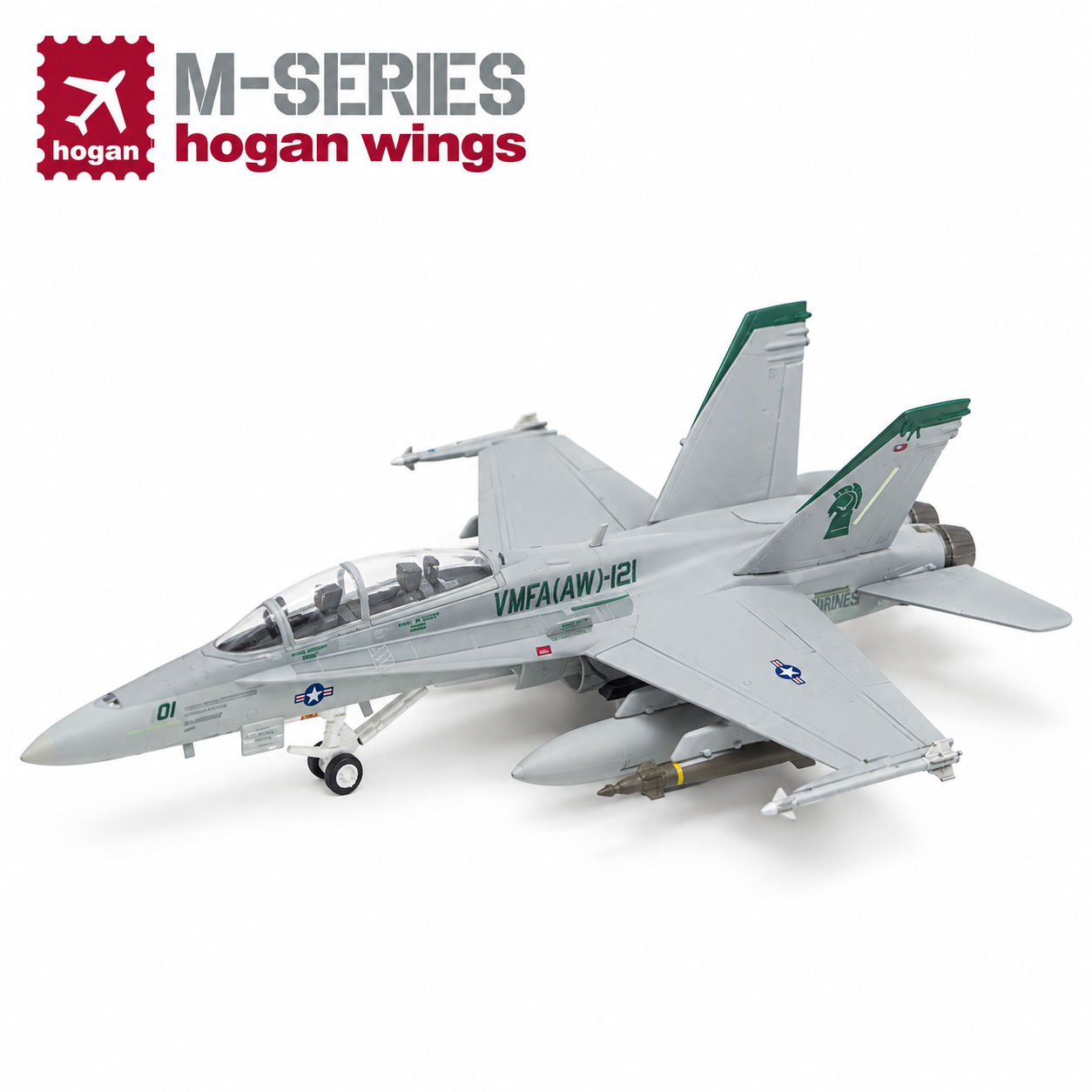 Hogan M-Series 1/200 美國海軍陸戰隊  F/A-18D 海軍局碼165413 2007年
