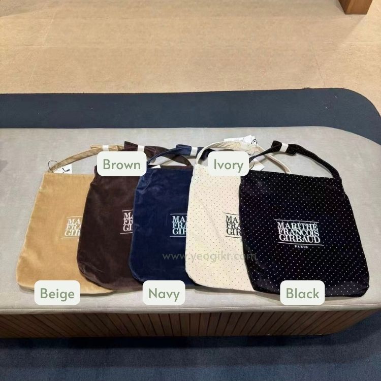 MARITHE FRANCOIS GIRBAUD (MFG)｜MFG46FBG211 CLASSIC LOGO CORDUROY BAG [5 colors] M264