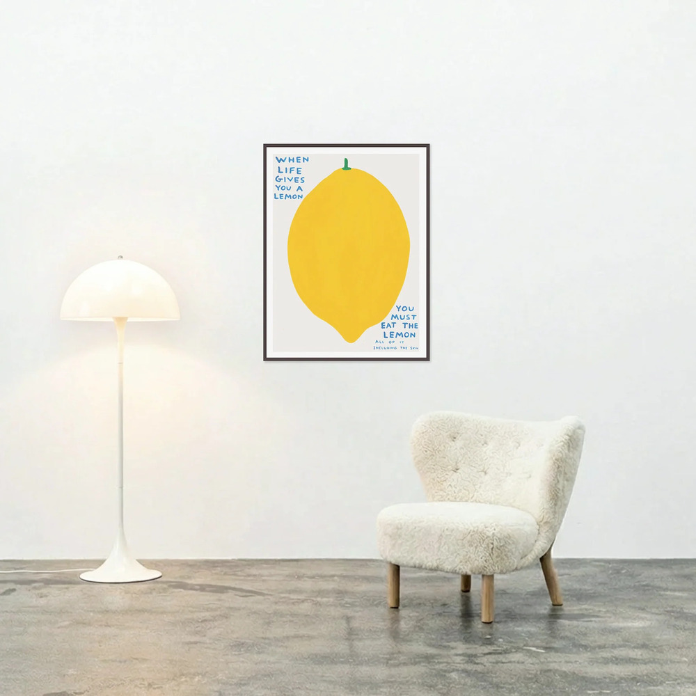 (預購11/5)When Life Gives You A Lemon 藝術海報
