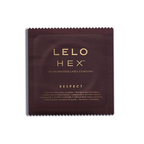 LELO HEX Respect XL 加大 58mm 3片裝 貼身防滑 乳膠安全套
