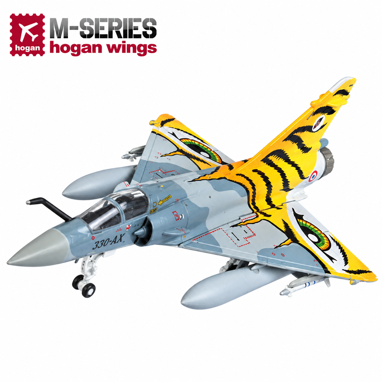 Hogan M-Series 1/200 法國空軍 幻象2000-5 機號330-AX 04年老虎會
