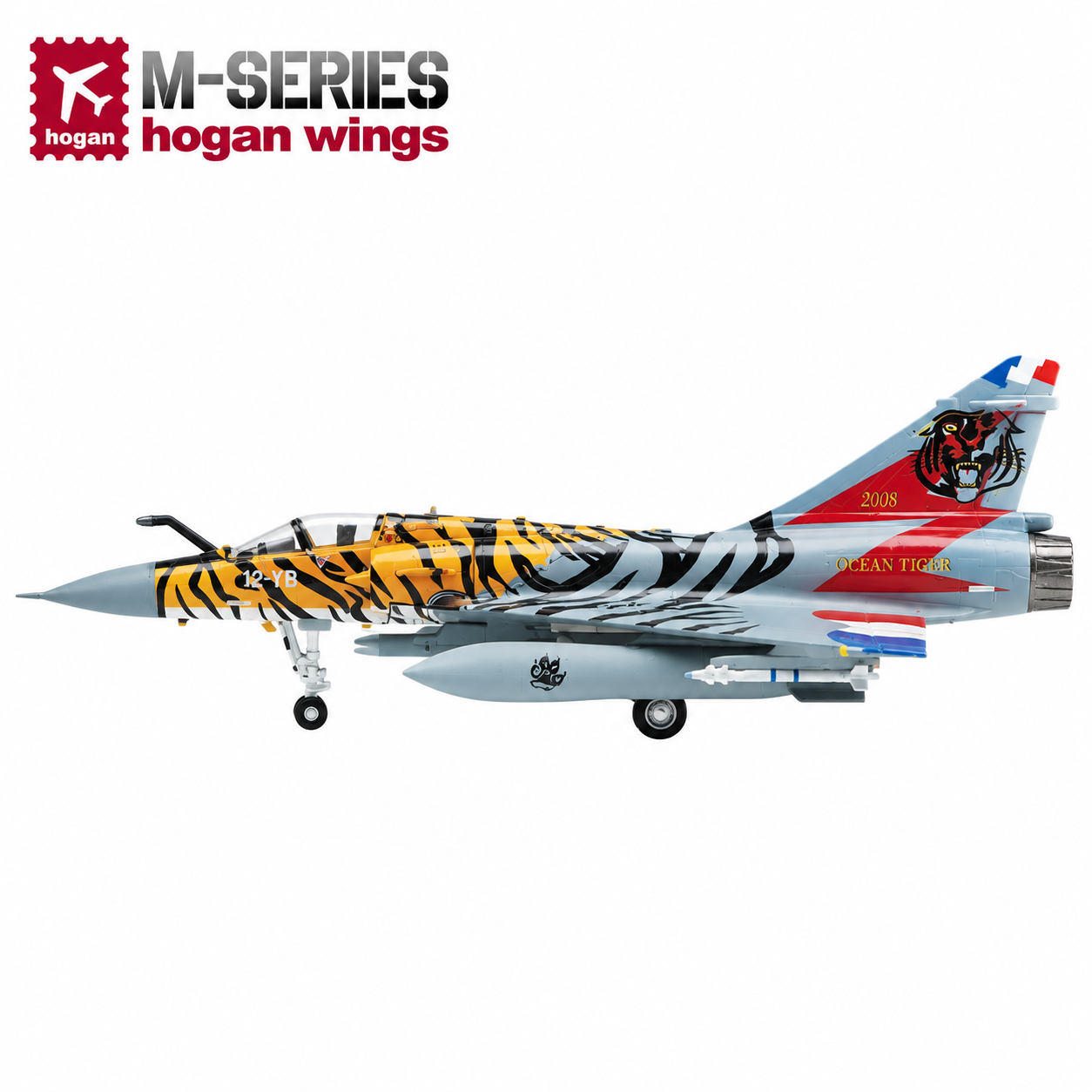 Hogan M-Series 1/200 法國空軍 幻象2000C 機號12-YB 08年老虎會