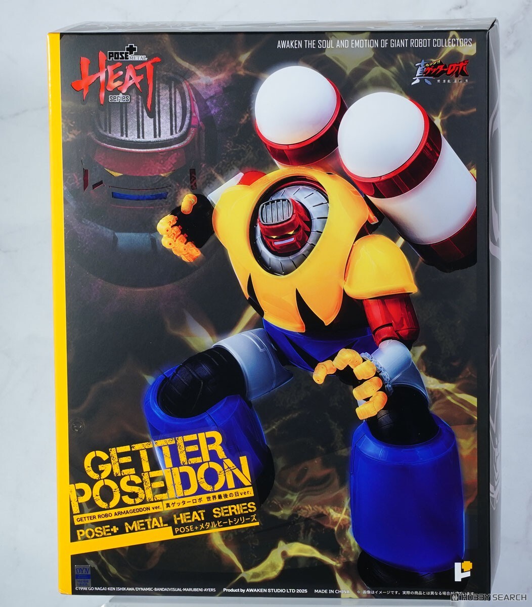 POSE+ Metal Heat Series 真蓋特3號 真蓋特機器人 世界最後之日 可動完成品