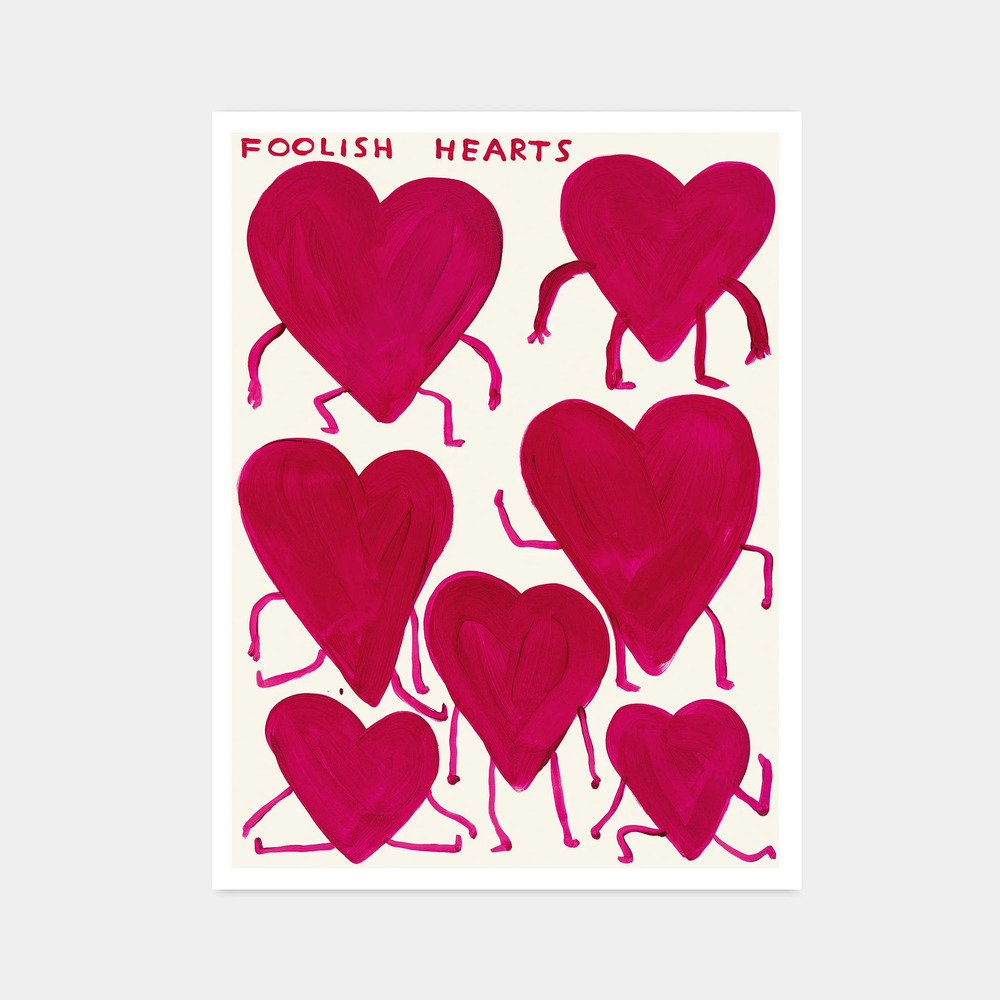 (預購11/5)Foolish Hearts 藝術海報