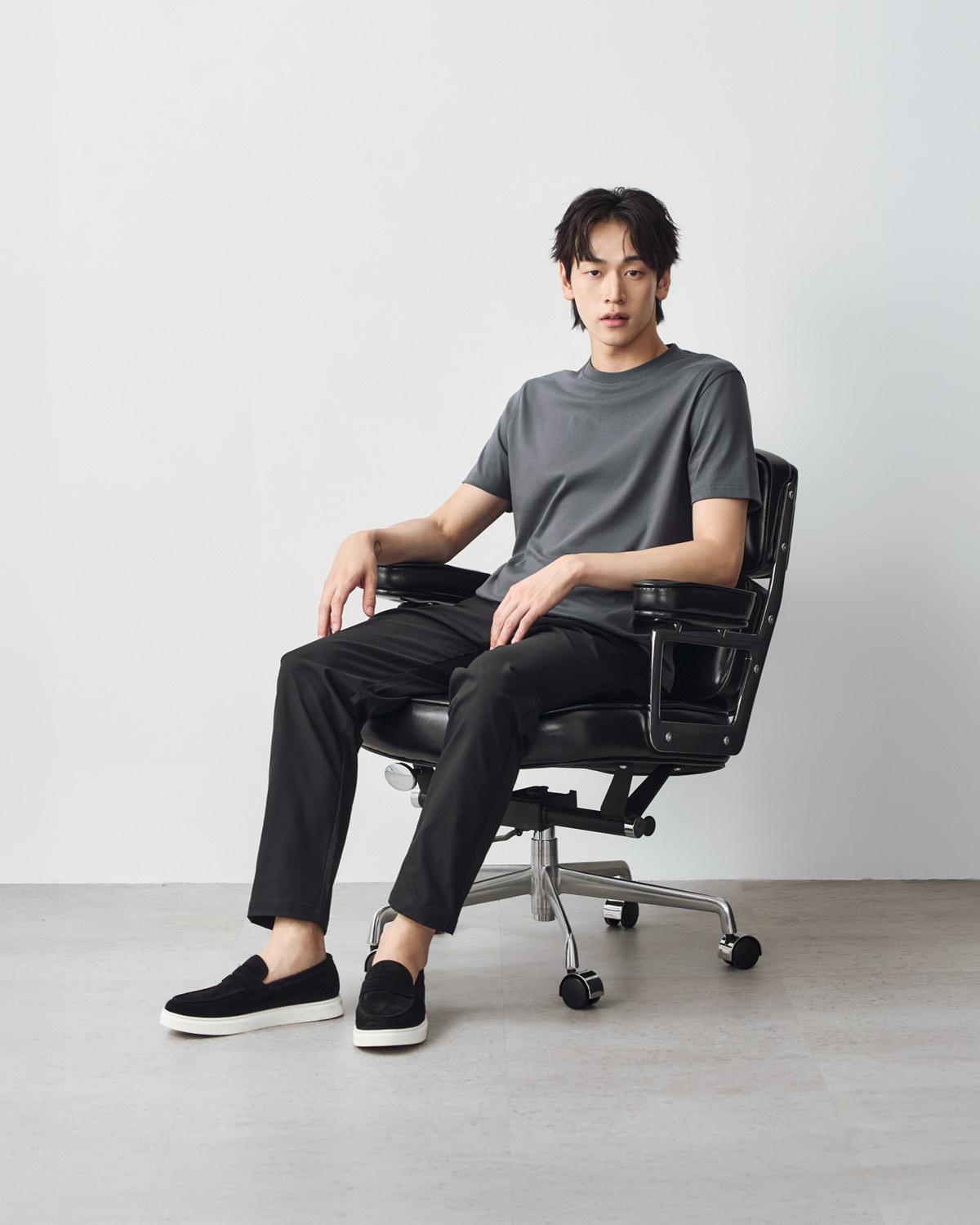 質感TEE 7.0 圓領 礦灰
