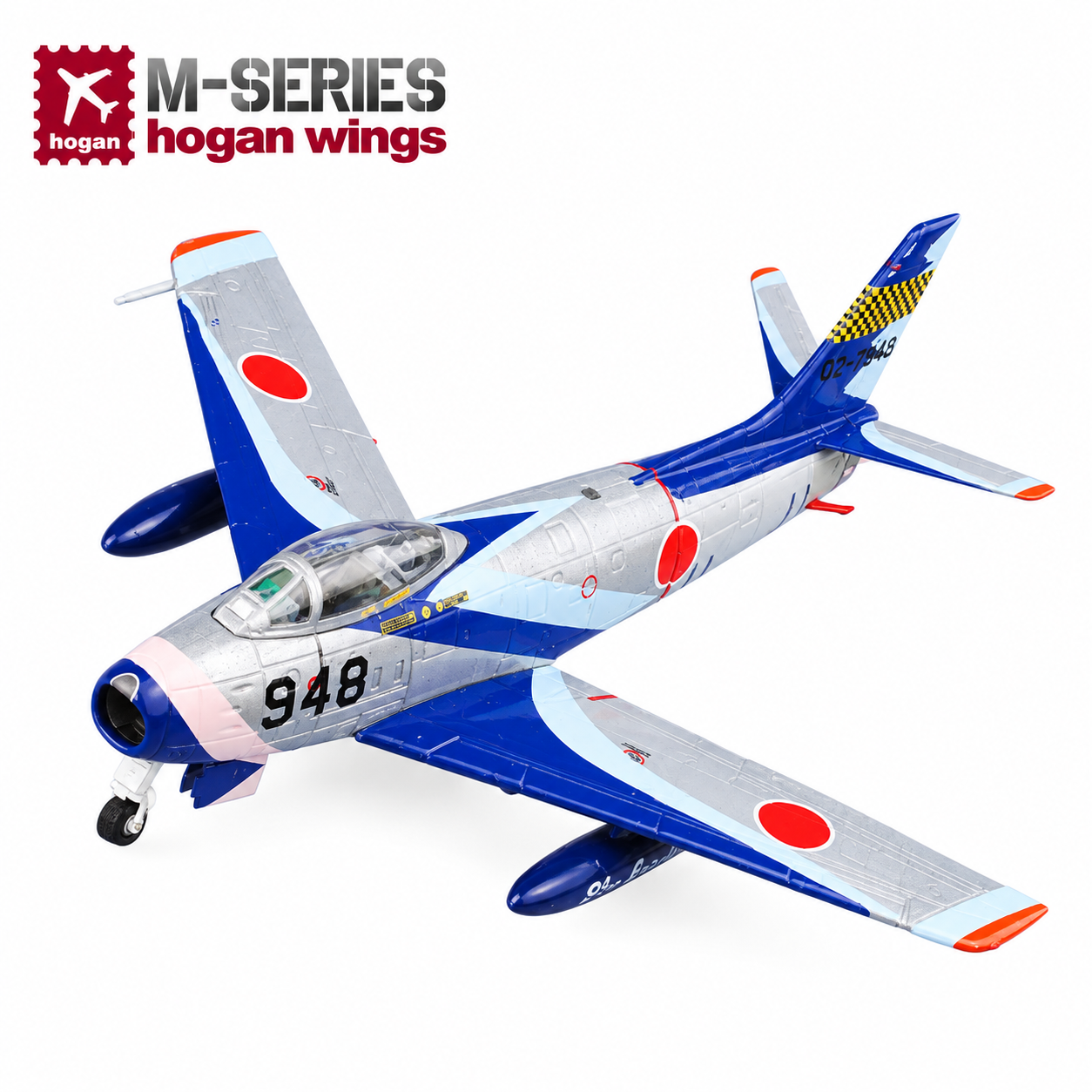 Hogan M-Series 1/200 日本航空自衛隊 F-86 軍刀戰鬥機 右翼