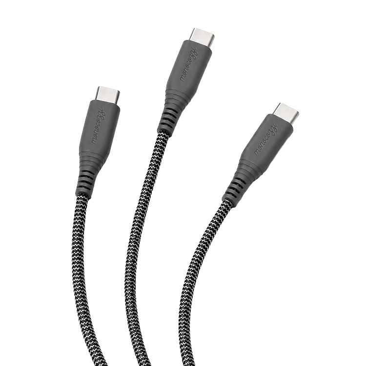VOLTIQUE | 3 in 1 USB-C 140W Fast Charging Cable 120cm