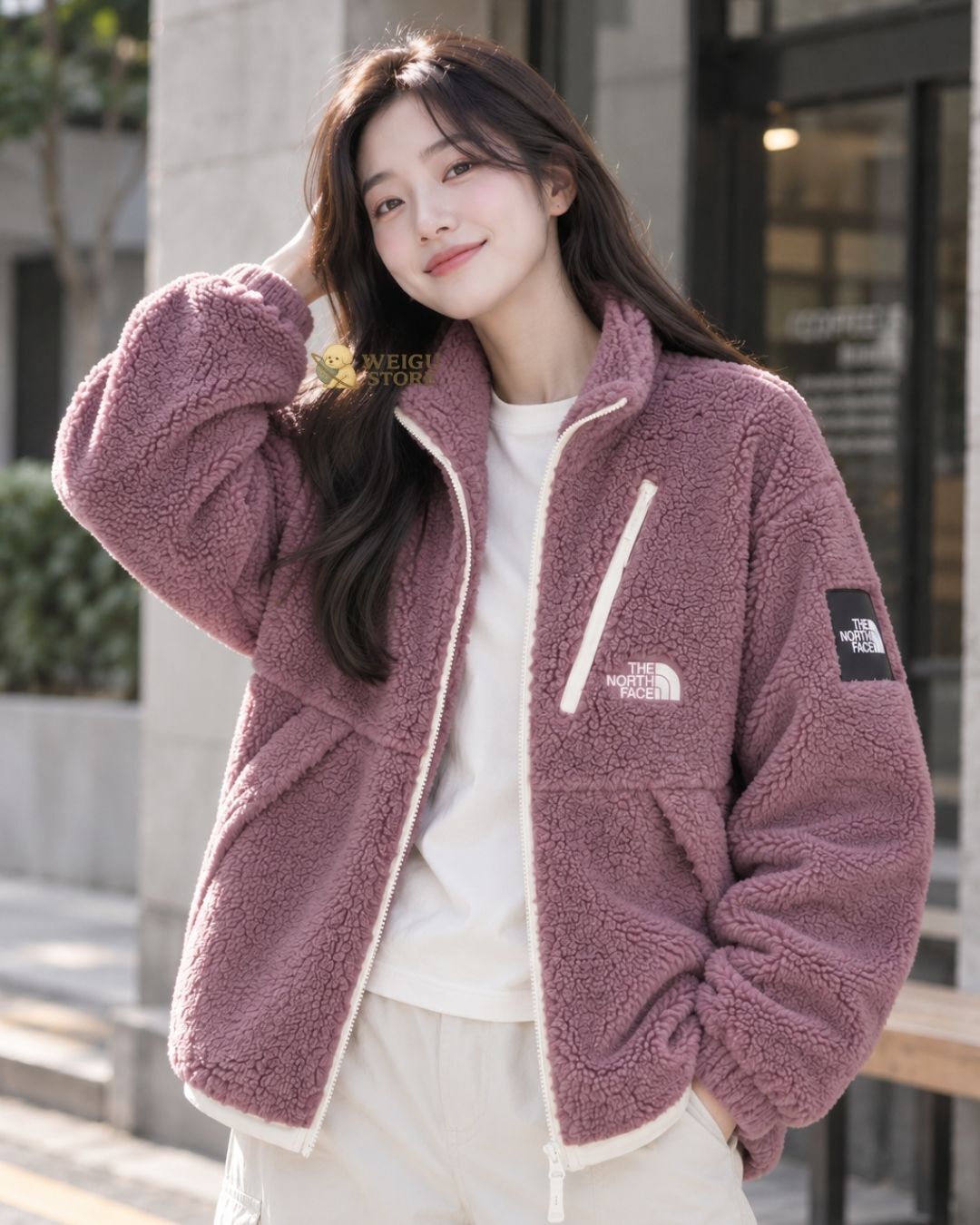 【預購】The North Face COMOR FLEECE JACKET 立領絨毛外套 白色標籤限定 NJ4FS56