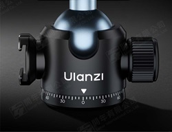 Ulanzi T100 Uka球型雲台 /360°球頭、90°橫豎拍、6kg大承重、1/4 & 3/8 皆相容