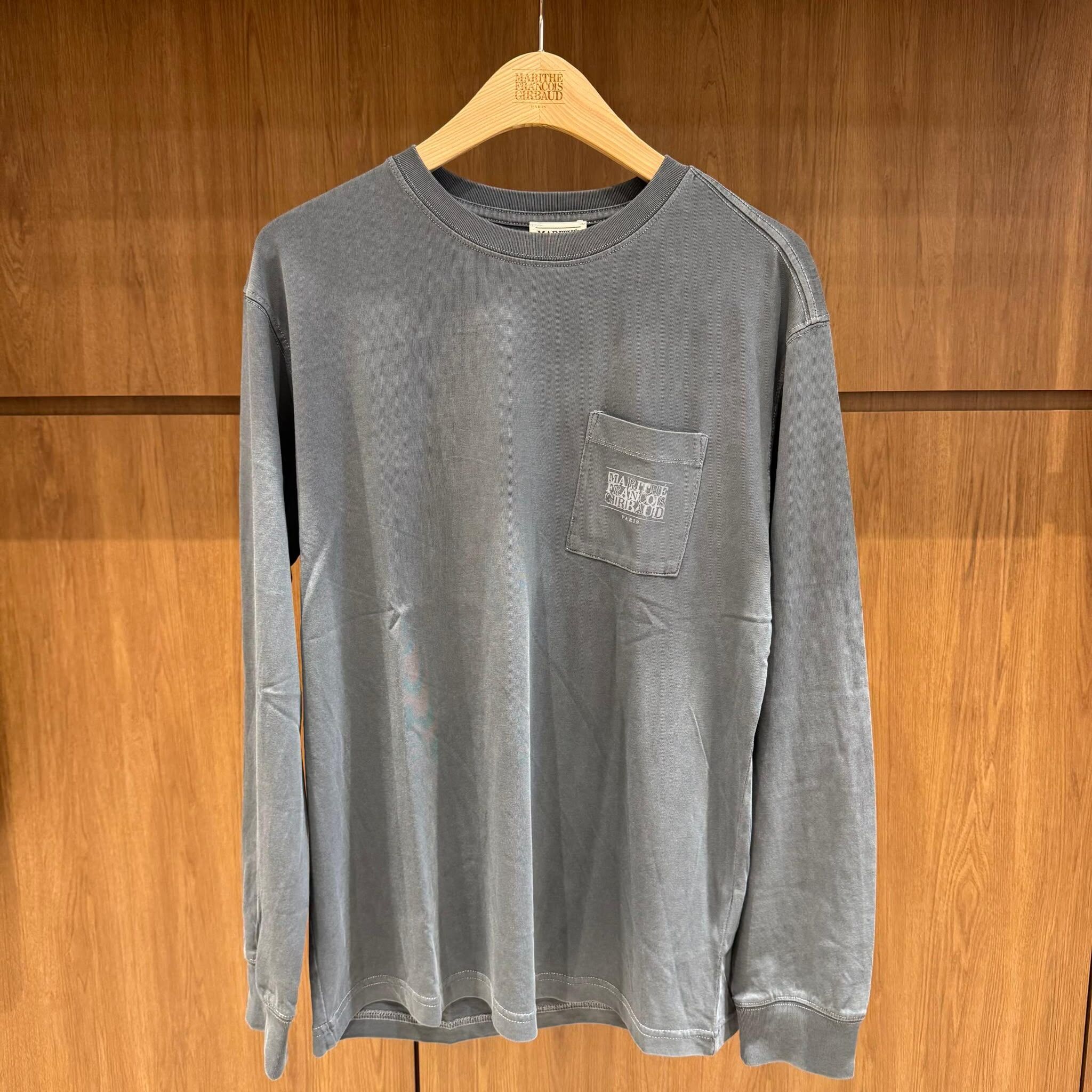 MARITHE FRANCOIS GIRBAUD (MFG)｜MFG46FLS202 DOODLE CLASSIC LOGO WASHING LONG SLEEVE TEE M319