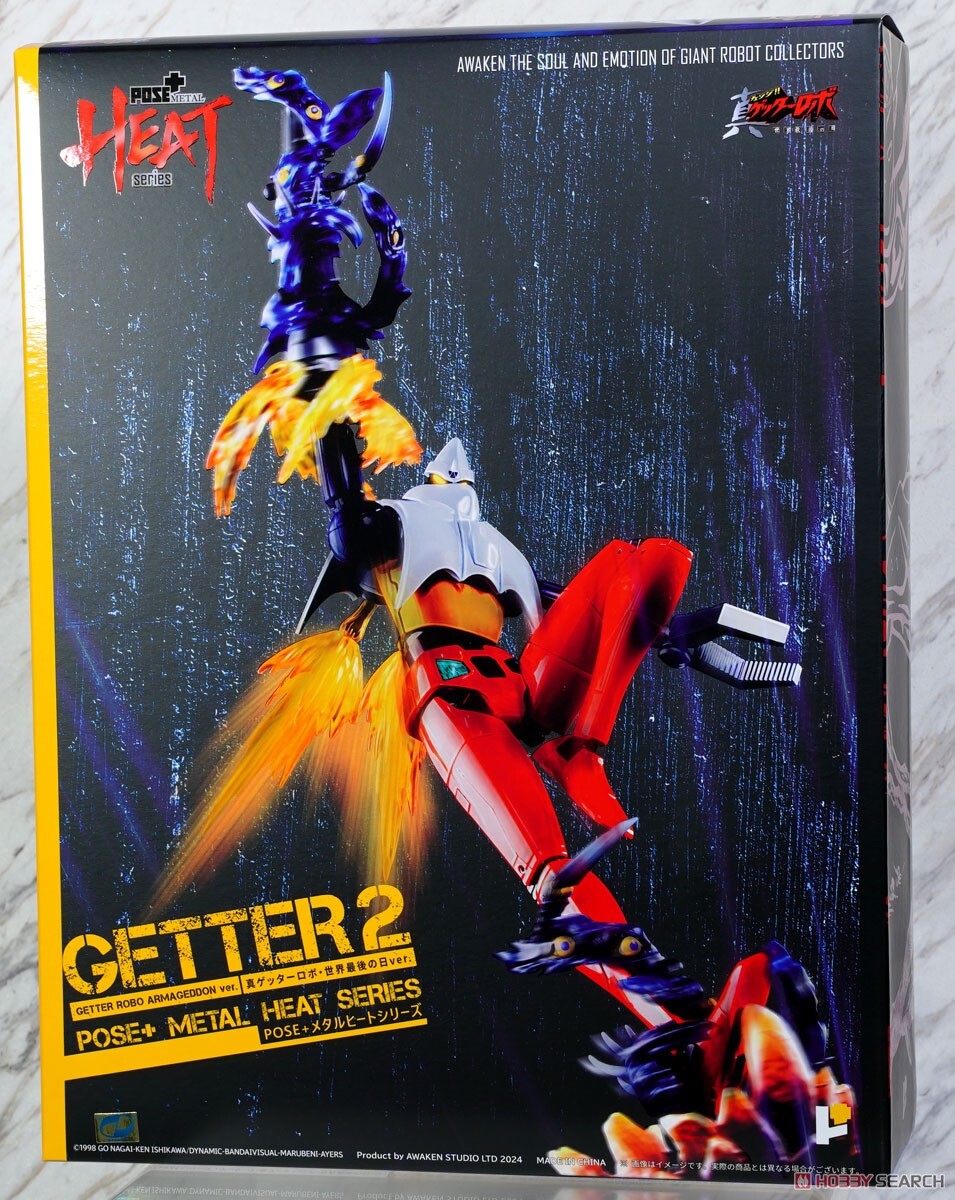 POSE+ Metal Heat Series 蓋特2號 真蓋特機器人 世界最後之日 可動完成品